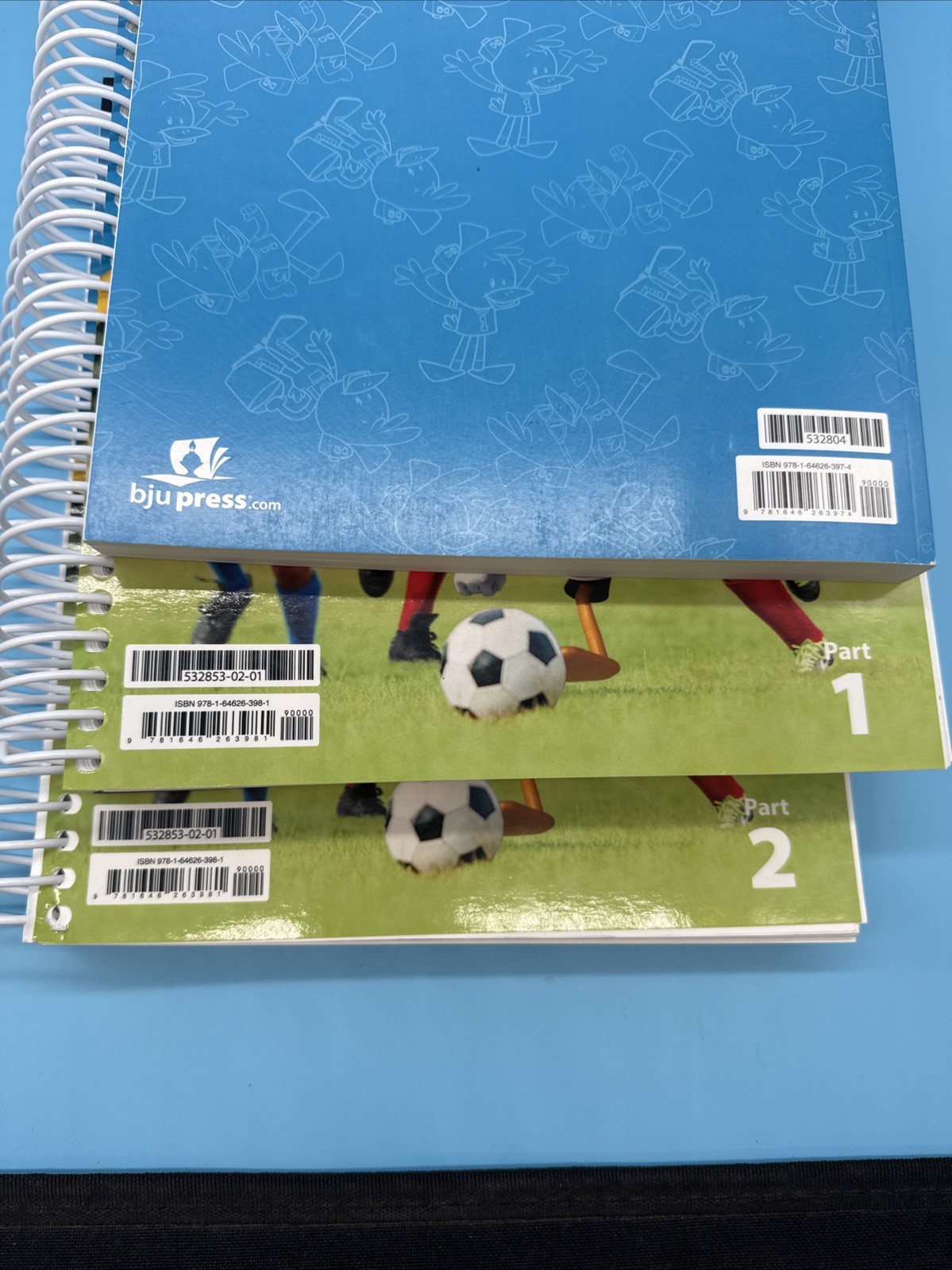 Bob Jones Math 1 (5th Edition) Student WorkText & Teacher Edition 1st Grade