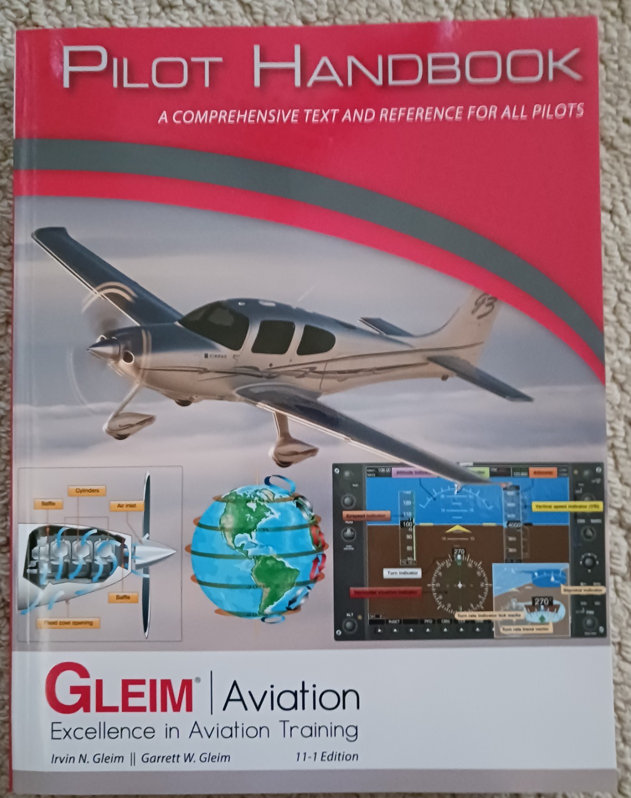 Gleim Private Pilot FAA Knowledge Test Prep 6 Books Training Log New 7th Edition