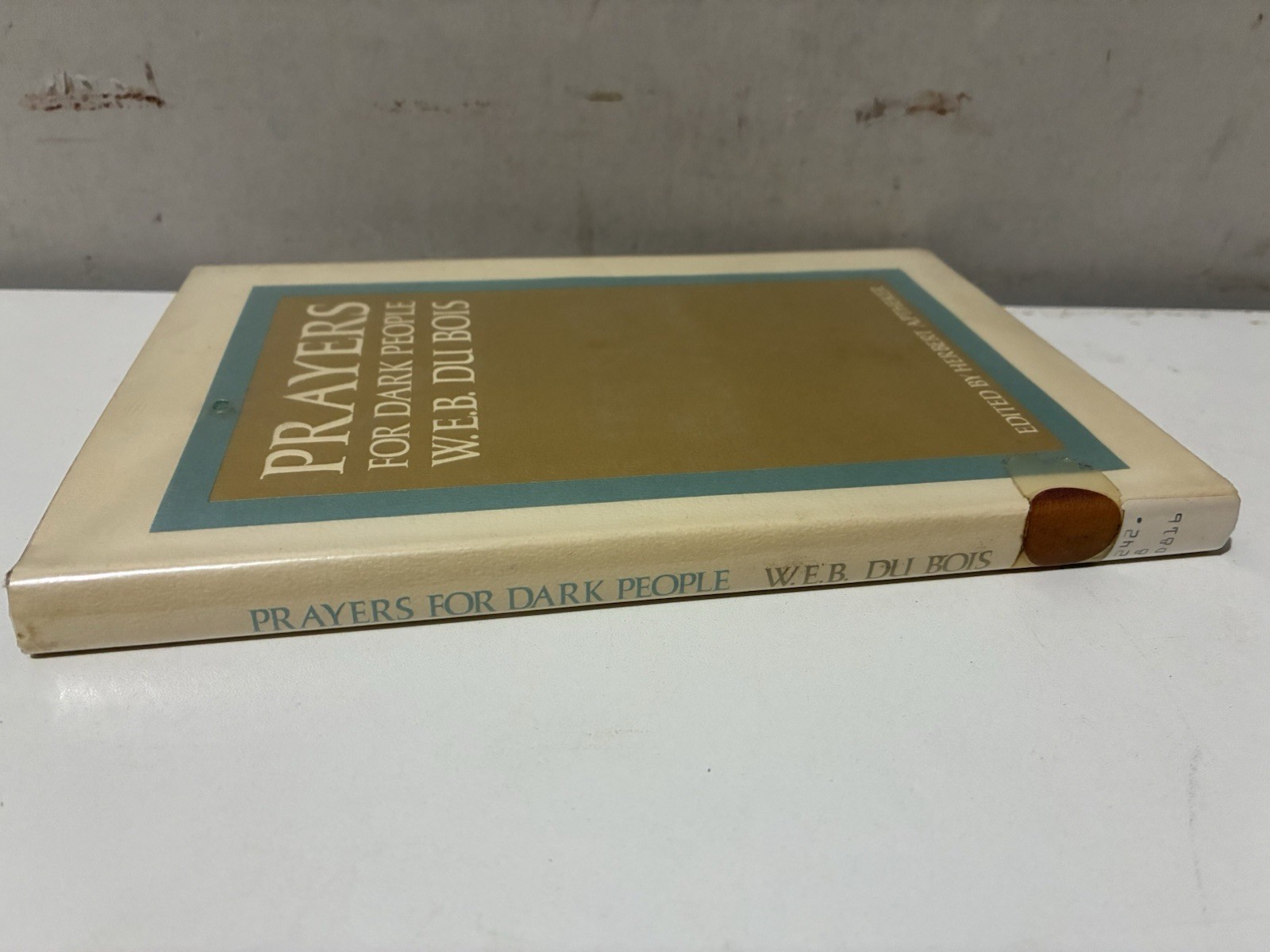 Prayers for Dark People by W.E.B. Du Bois 1980 1st Edition HCDJ Ex-Library