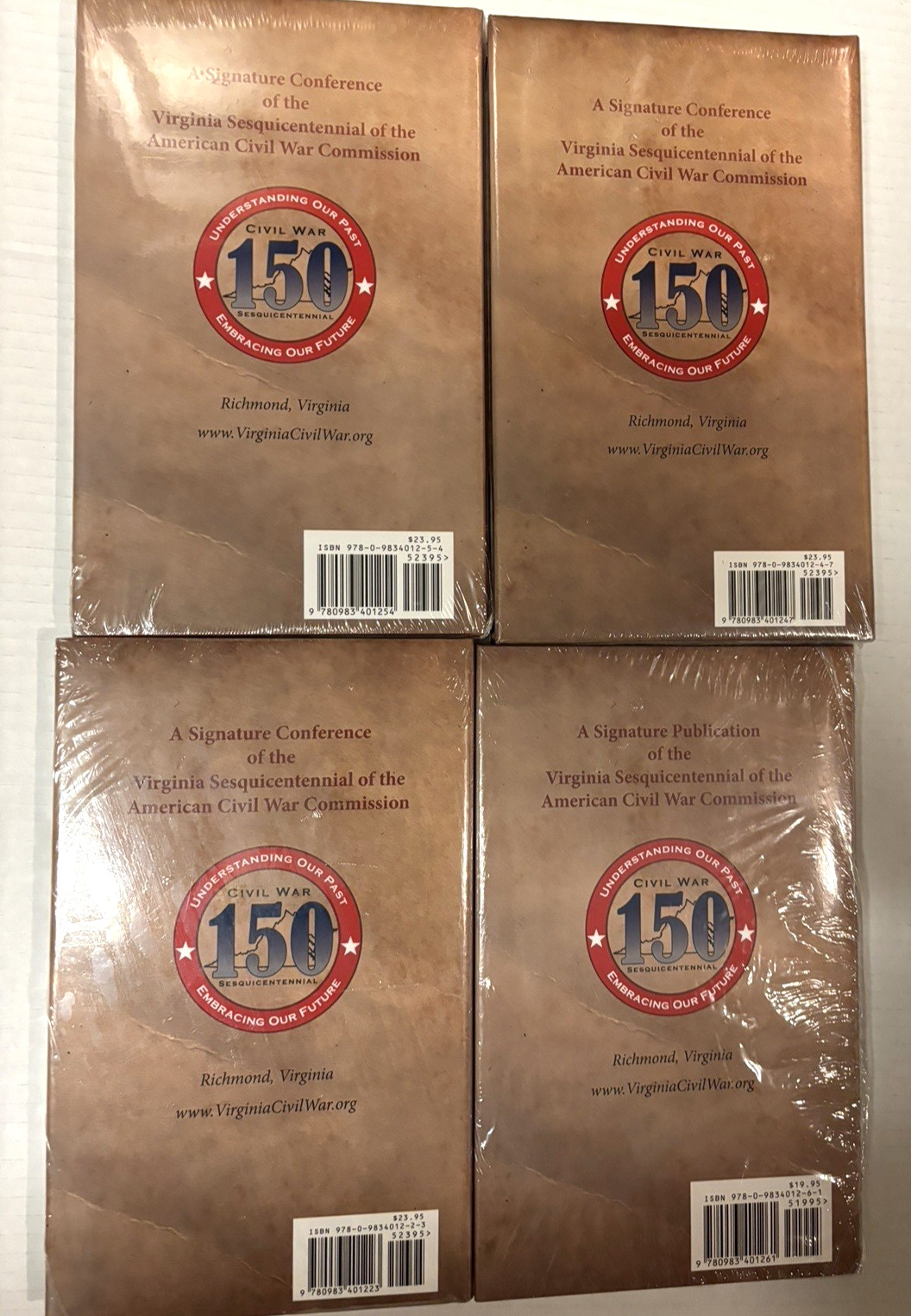 Rare SET OF 8 Books w/ CIVIL WAR ECHOES, VOICES FROM VIRGINIA 1860-1891 (New)