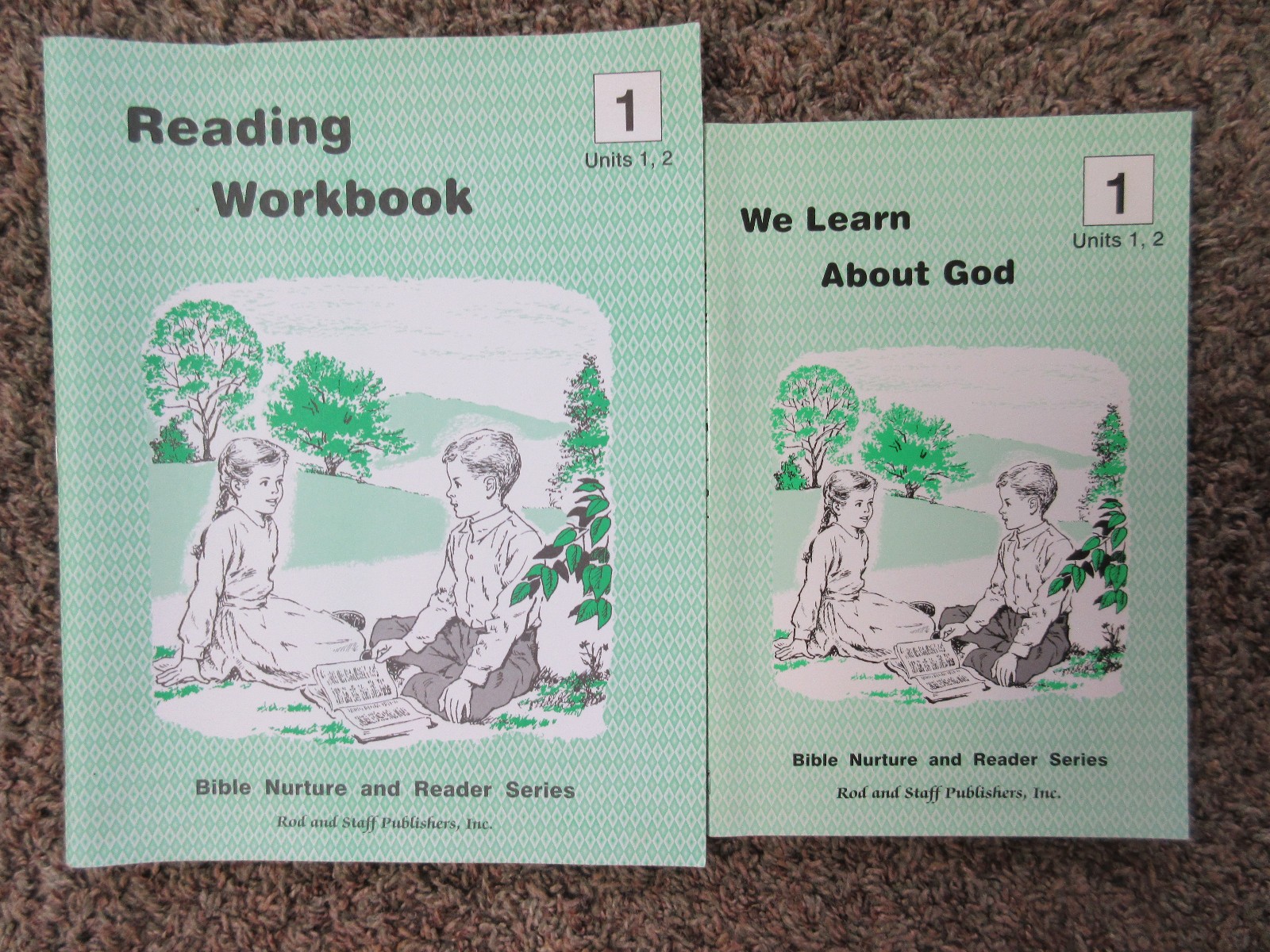 Rod & Staff Grade 1 Lot – Arithmetic Math Penmanship Reading Phonics