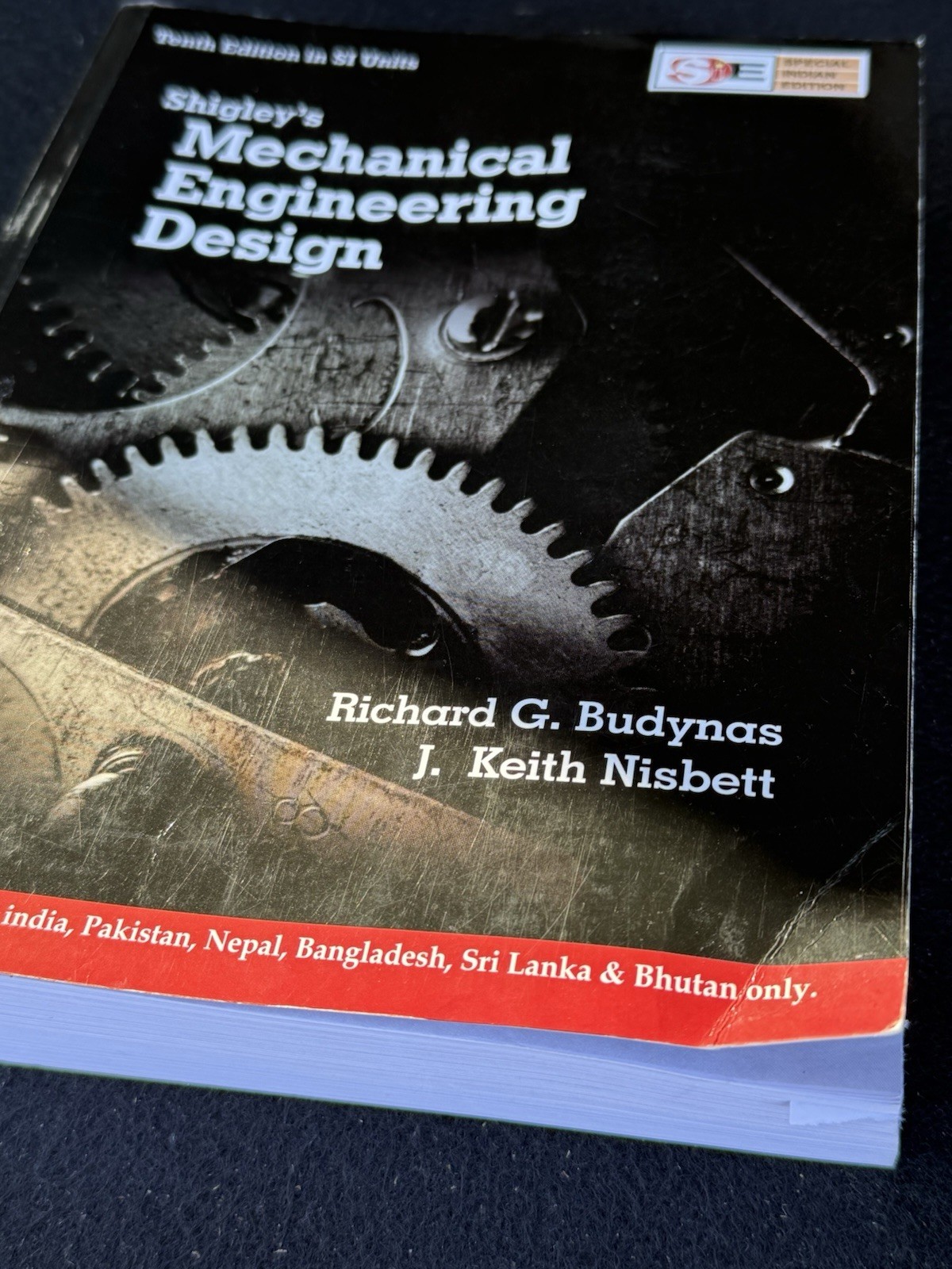 SHIGLEY’s Mechanical Engineering Design Tenth Edition SI Units Special Edition