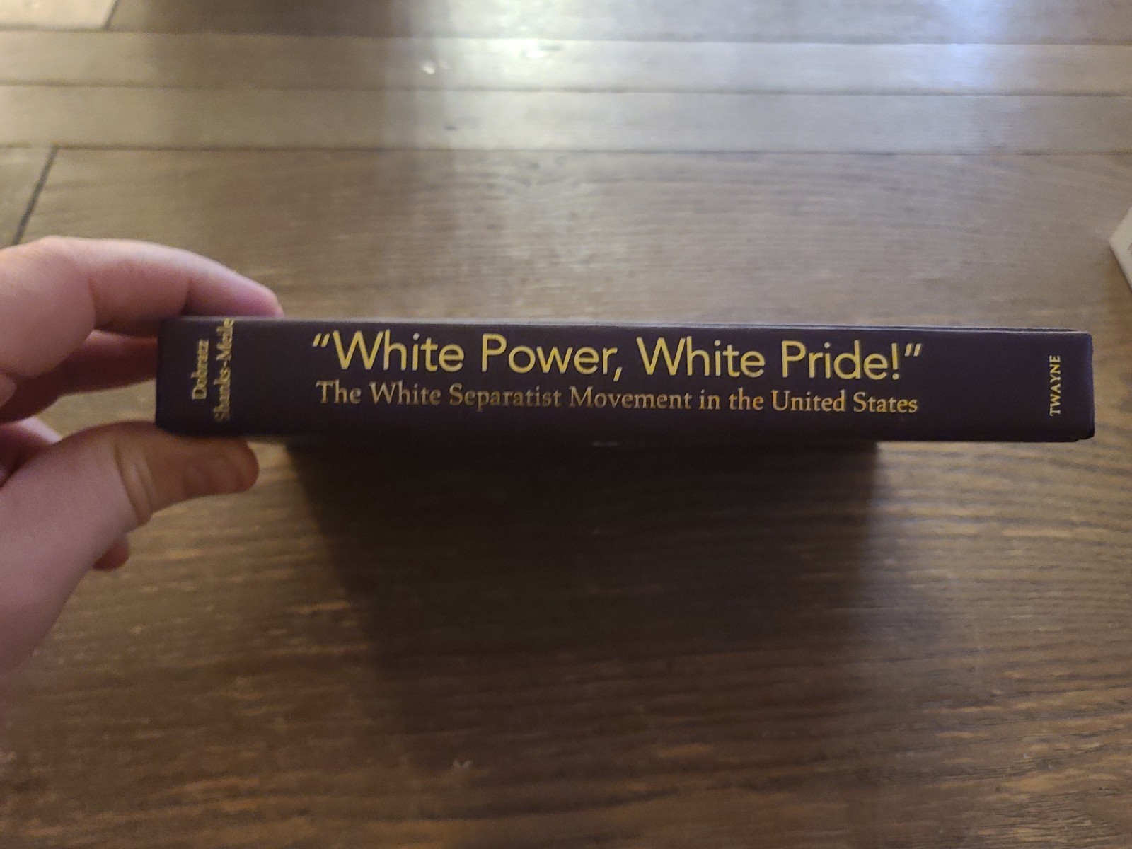 White Separatist Movement in the United States : White Power White Pride Hardbac