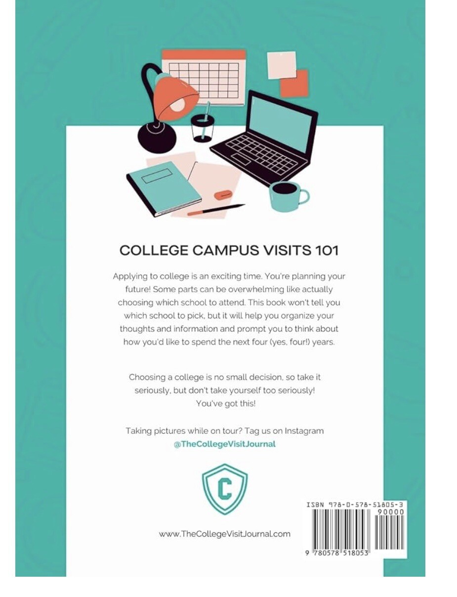 The College Visit Journal: Campus Visits Demystified Book by Danielle Marshall