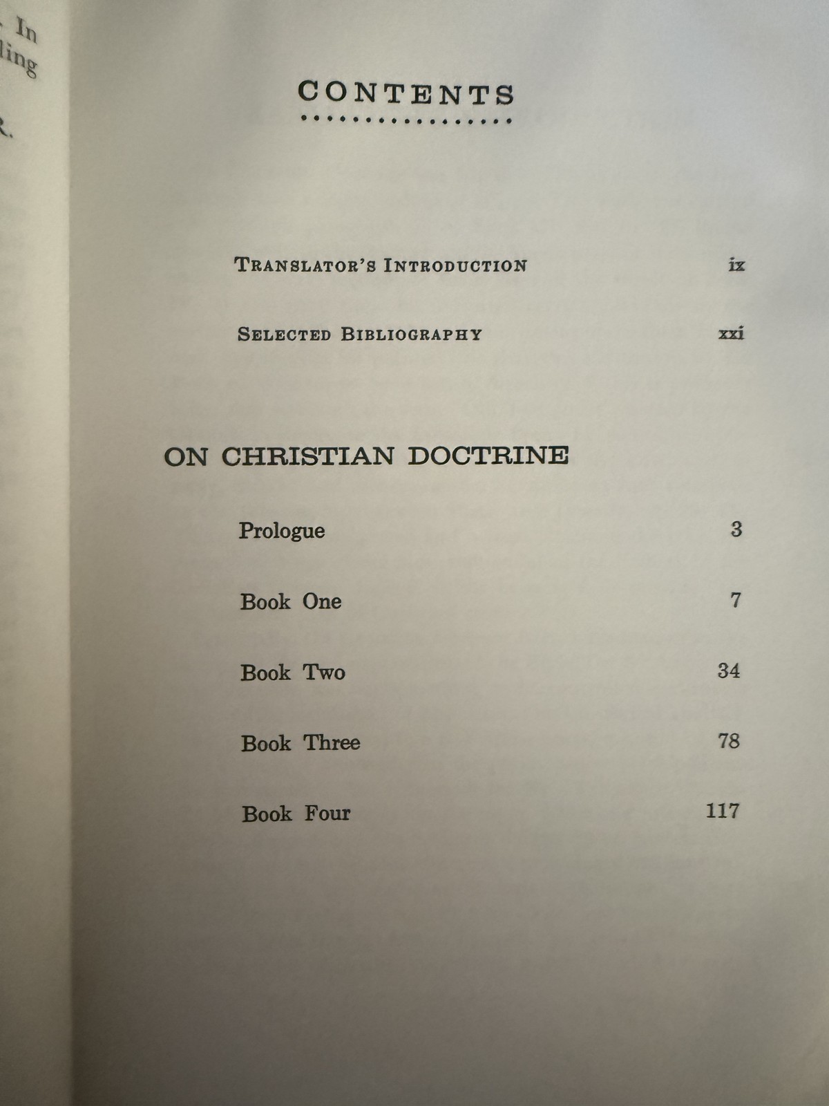 Saint Augustine: On Christian Doctrine – Macmillan Library of Liberal Arts 1958