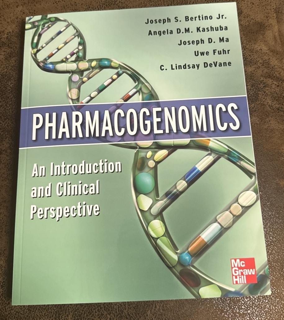 Pharmacogenomics: An Introduction & Clinical Perspective (2012) NEW 0071741690