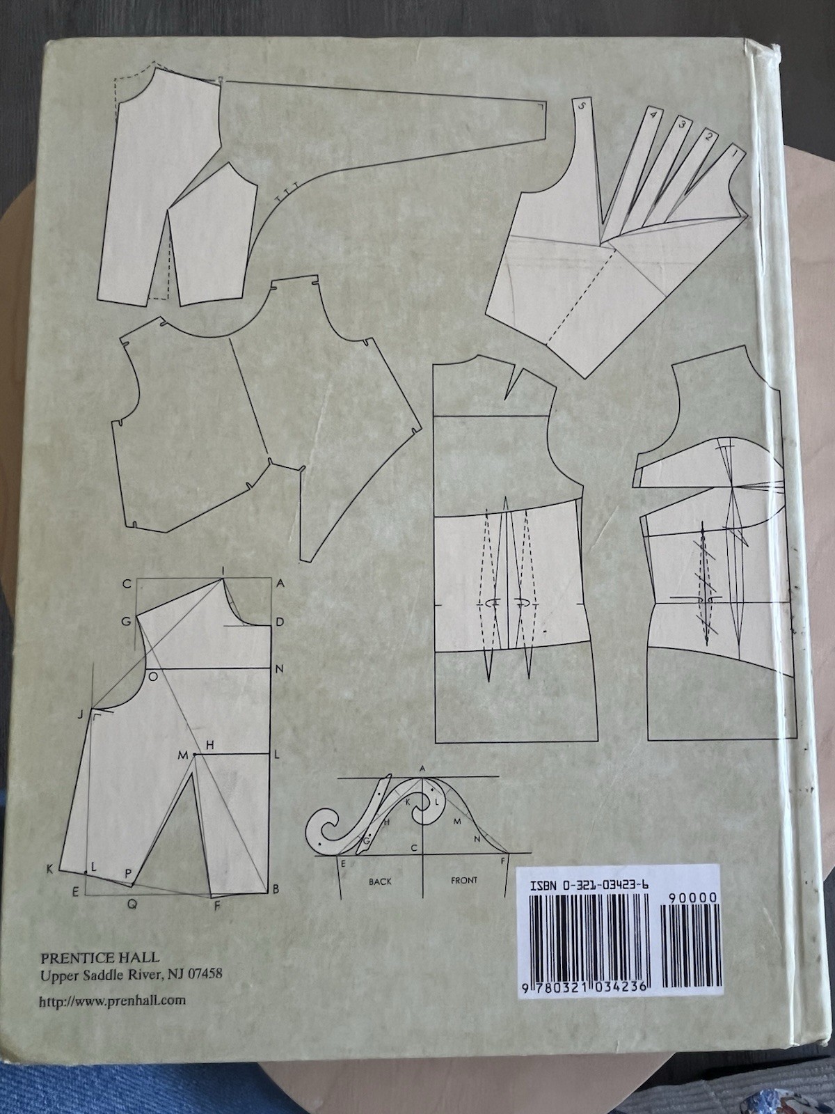 Patternmaking for Fashion Design 3rd Edition by Helen Joseph-Armstrong HC VG