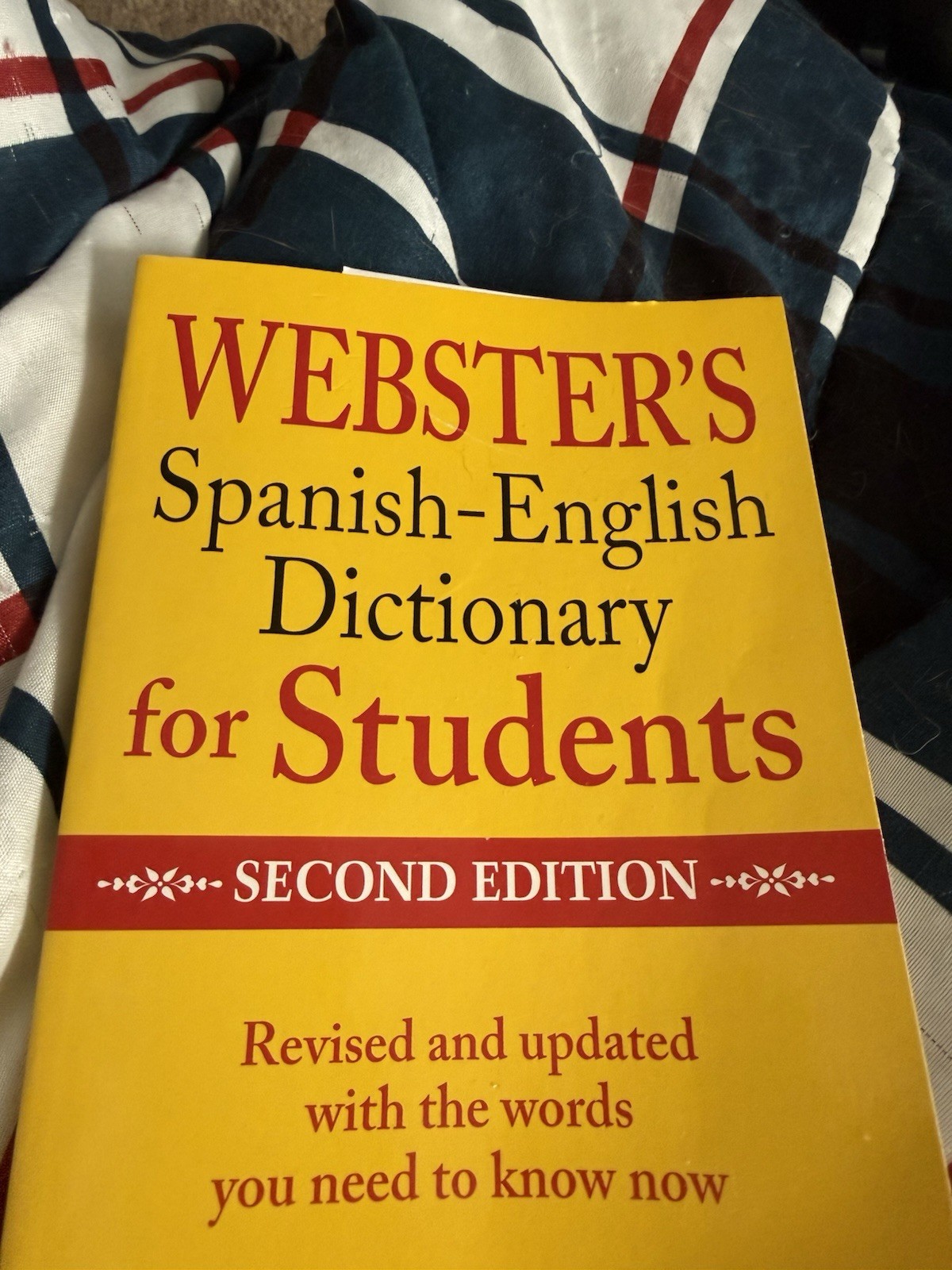 Webster’s Spanish-English Dictionary for Students, Second Edition – VERY GOOD