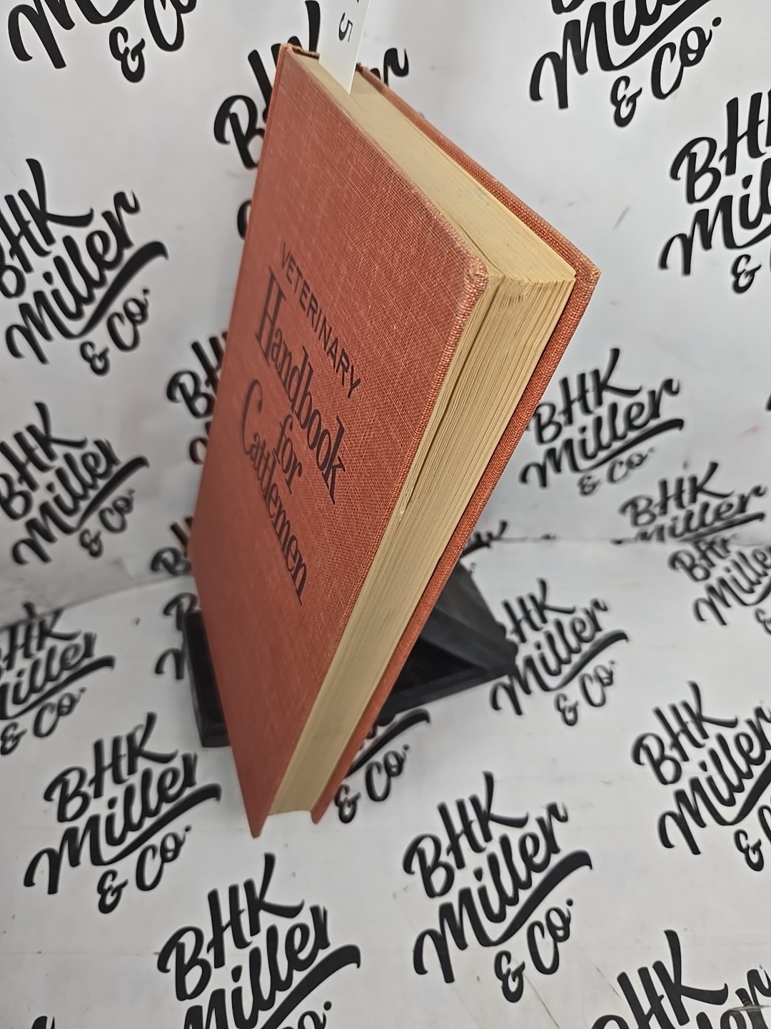 VETERINARY HANDBOOK FOR CATTLEMEN, 2nd Ed. By J. W Bailey, 1958. HC
