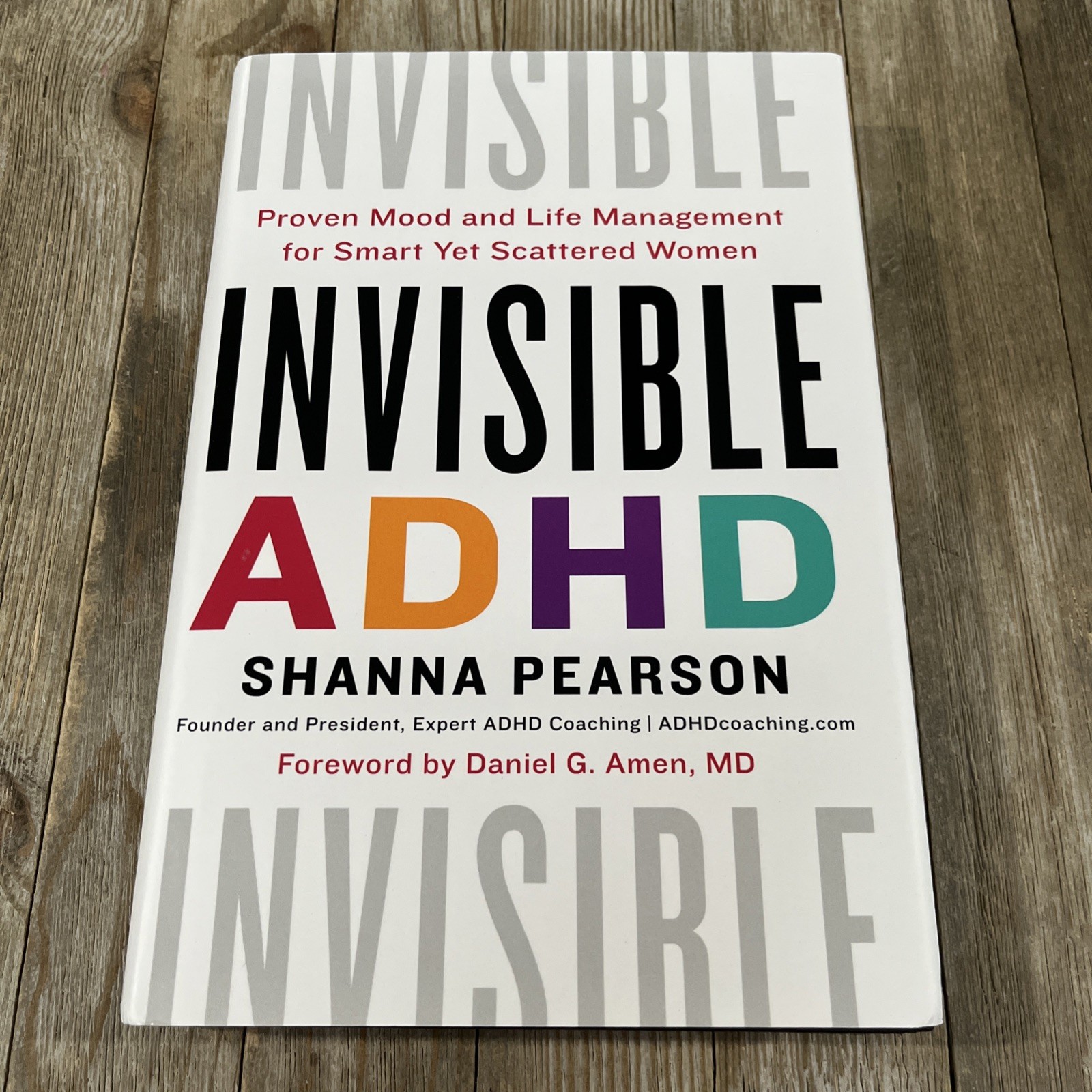 Invisible Adhd by Shanna Pearson – New – Hardcover Book – 9/9/26