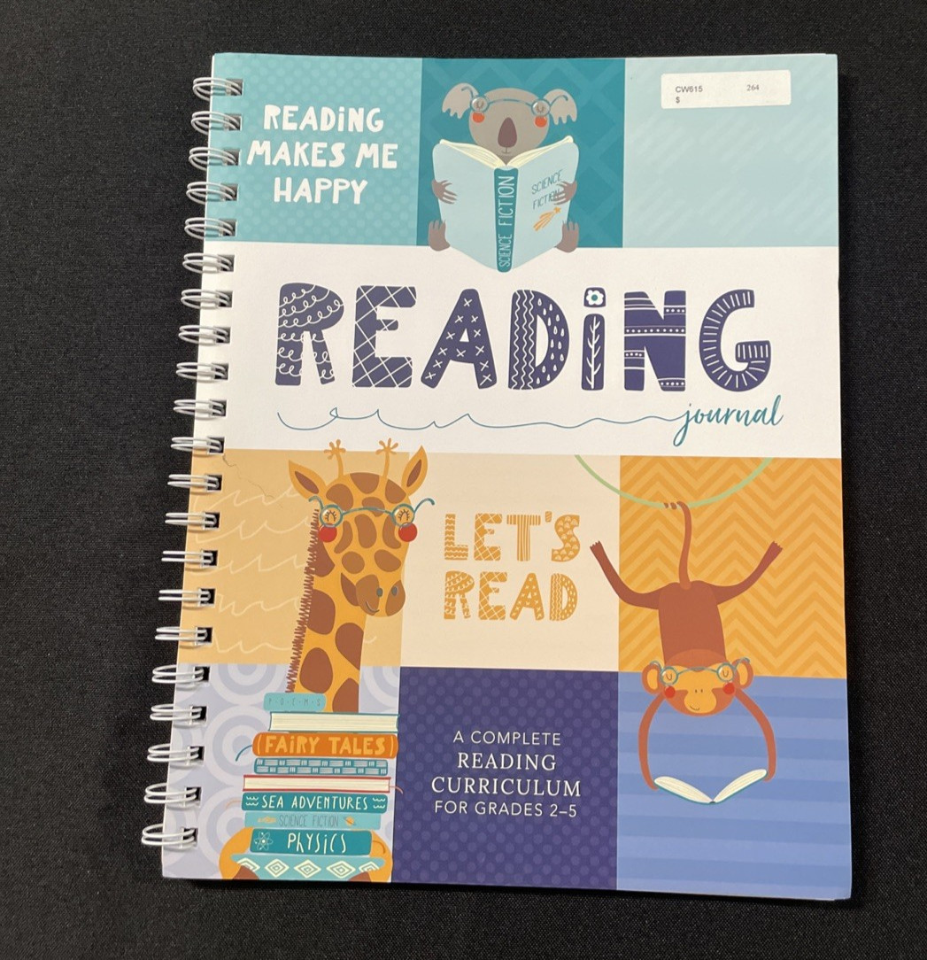 Not Consumed Homeschool Reading Journal for Grades 2-5