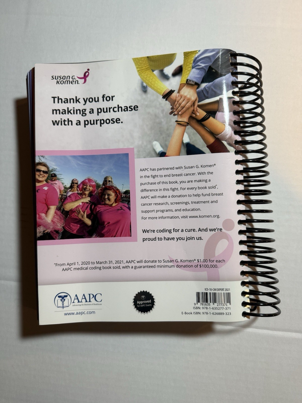 AAPC ICD-10-CM Expert 2021 Diagnosis Codes Spiral Bound Textbook 1713pp