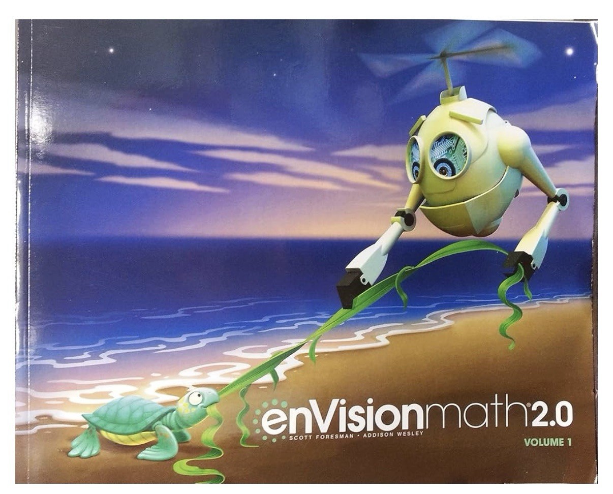 enVision Math 2.0, Grade K, Vol 1, Student Edition – Paperback -NEW