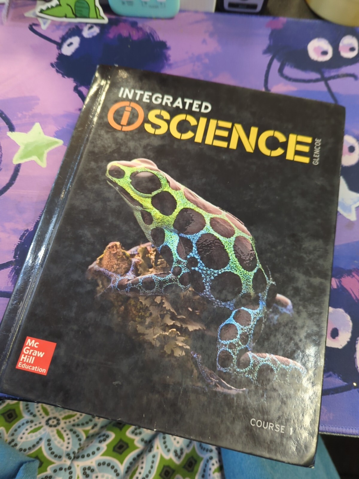 School Issued Science Textbooks