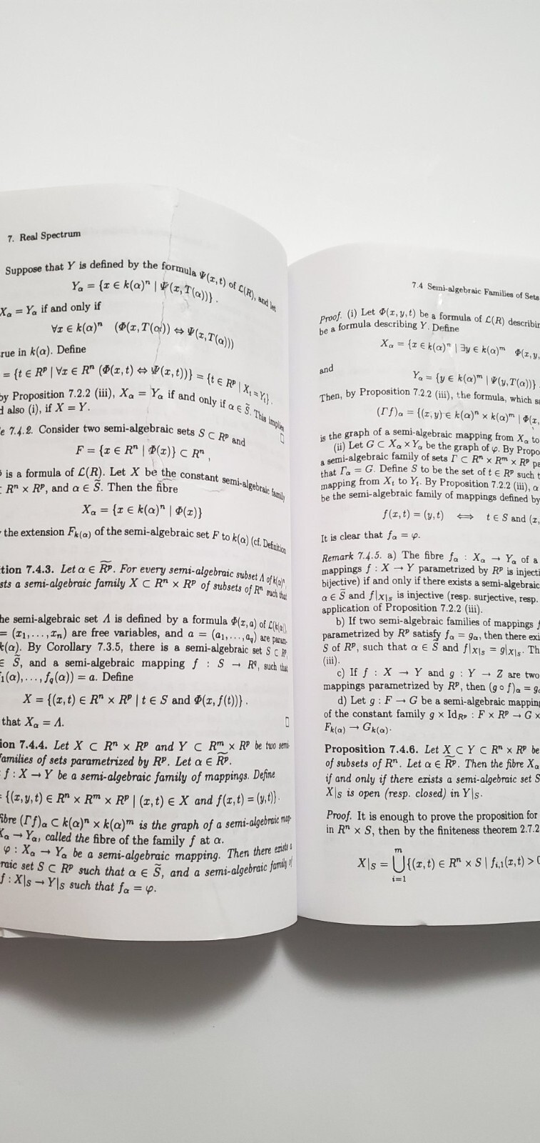 REAL ALGEBRAIC GEOMETRY (ERGEBNISSE DER MATHEMATIK UND By Jacek Bochnak & Michel