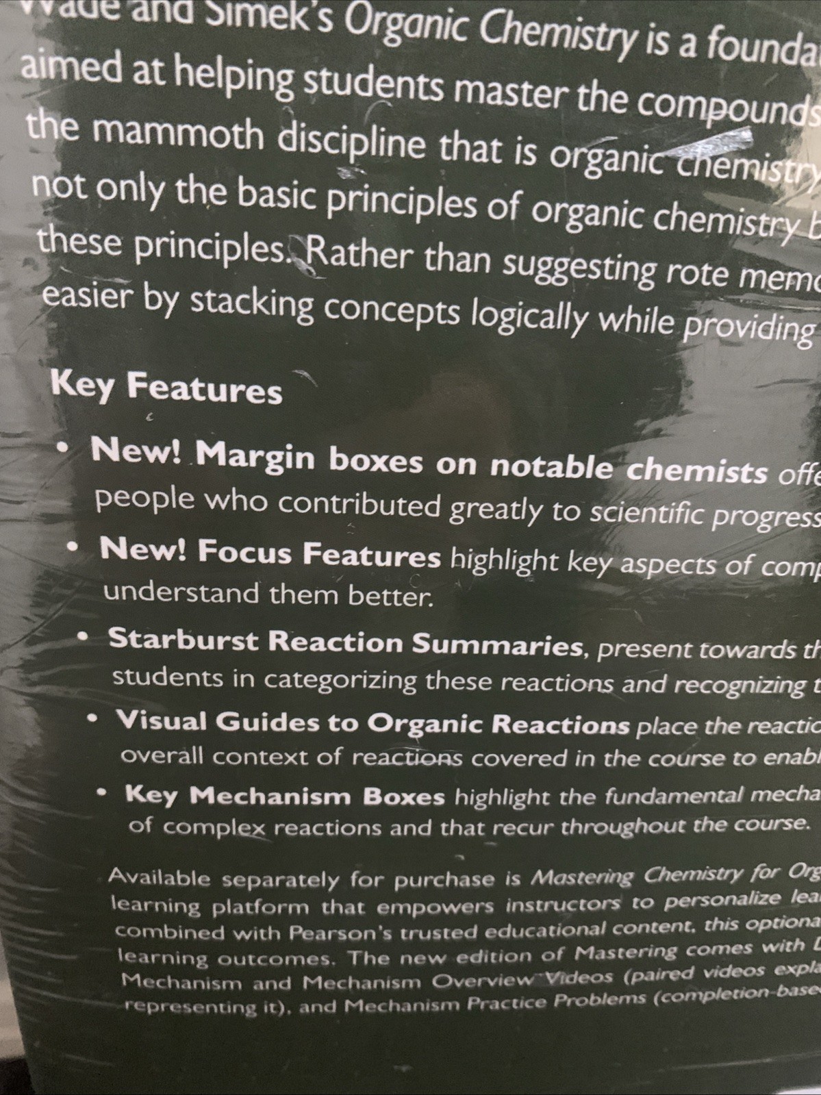 Organic Chemistry, Global Edition by Leroy Wade Paperback Book