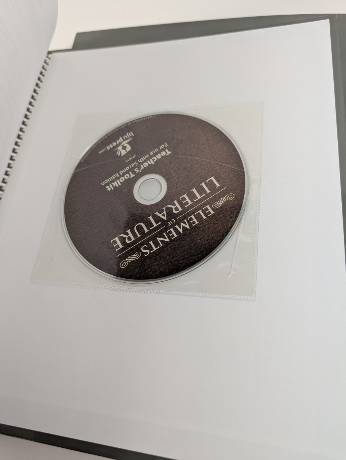BJU Press Elements of Literature Teachers Edition A&B Tests Key Student Textbook