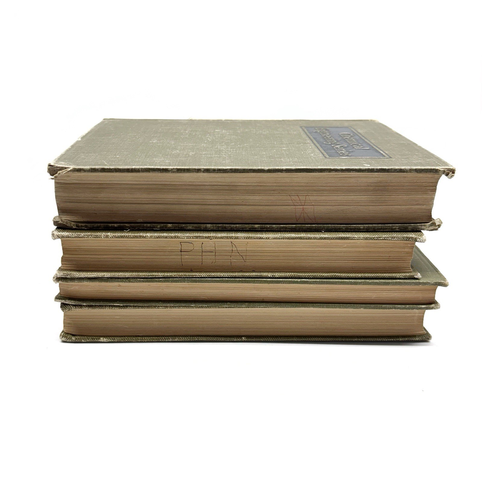 McGraw Hill Chemical Engineering Series Lot Of 4 Hardcover Various Titles Vtg