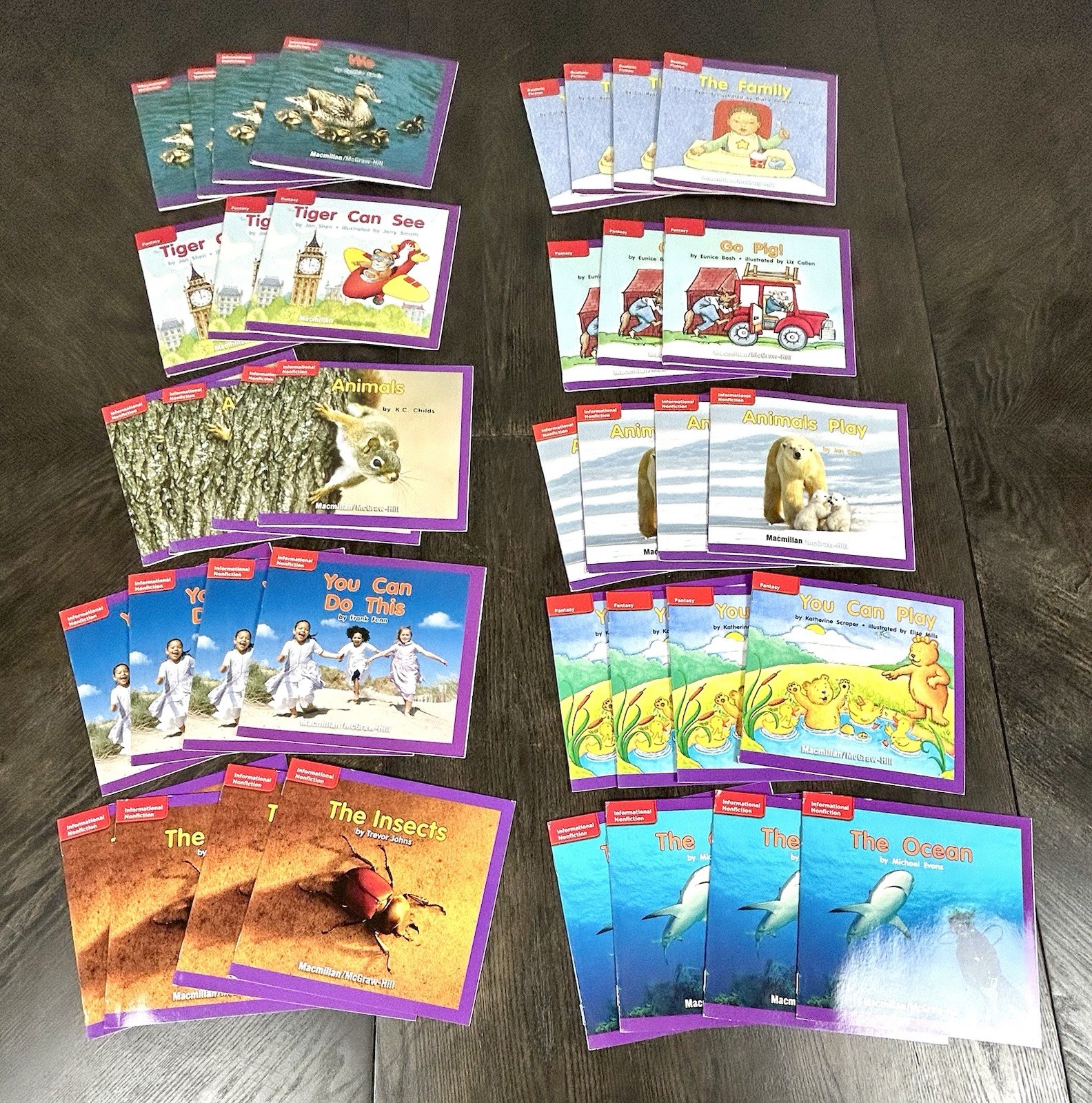 115 Leveled Readers Smart Learning Books Kindergarten Homeschool Mcgraw Hill
