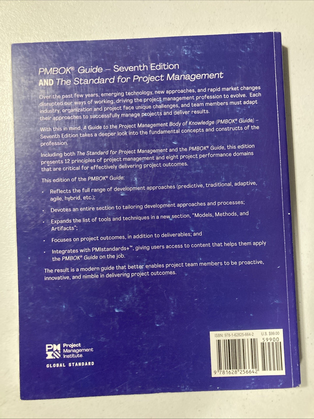PMBOK® Guide 7th Edition Paperback VERY GOOD CONDITION