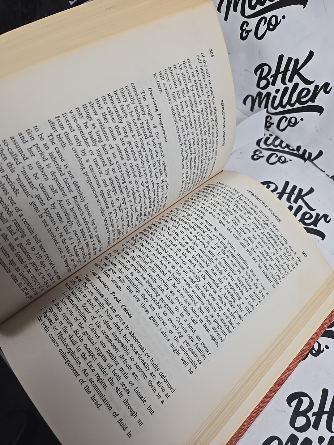 VETERINARY HANDBOOK FOR CATTLEMEN, 2nd Ed. By J. W Bailey, 1958. HC