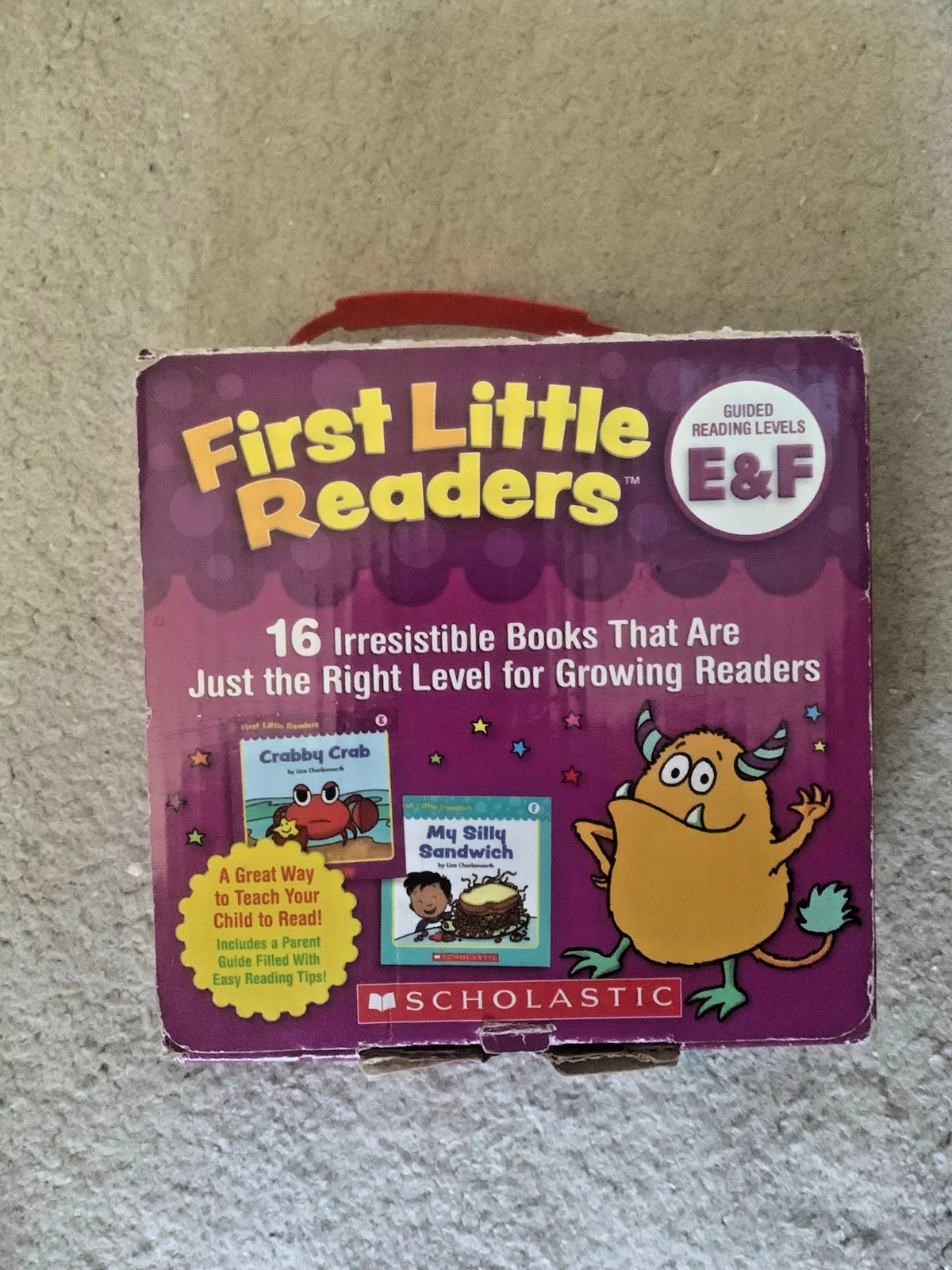 First Little Readers Parent Pack: Guided Reading Levels E & F scholastic