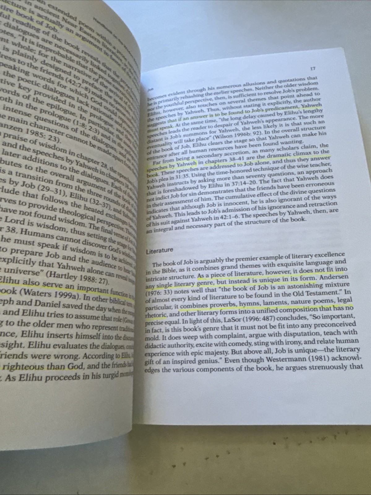 Handbook on the Wisdom Books and Psalms