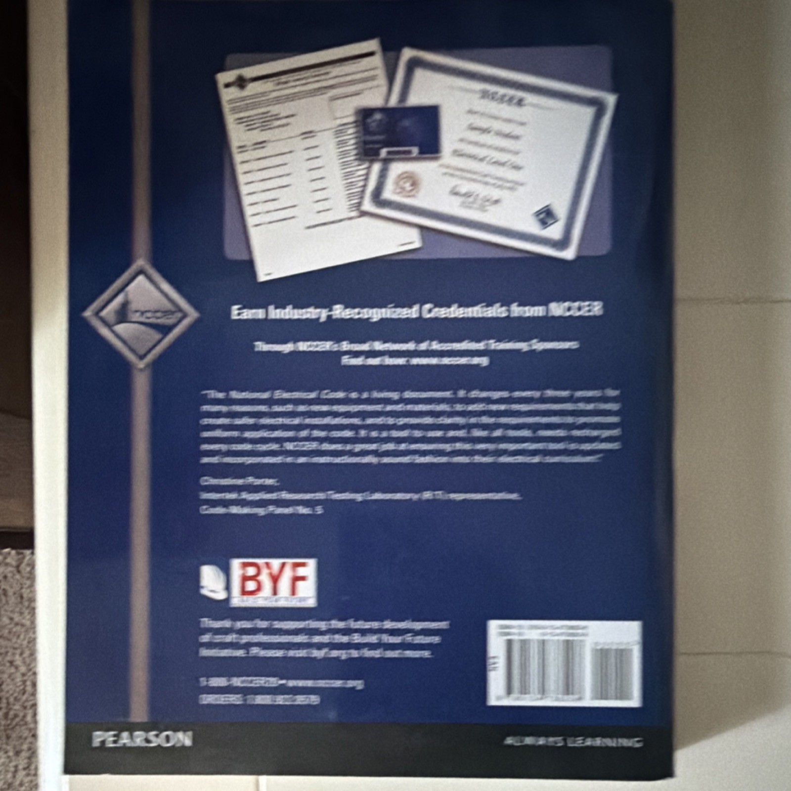 NCCER Electrical Level 1 9th Edition Paperback Pearson by Christine Porter