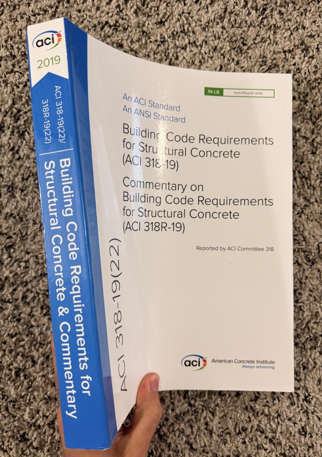 ACI 318-19 Building Code Requirements for Structural Concrete (ACI 318-19)