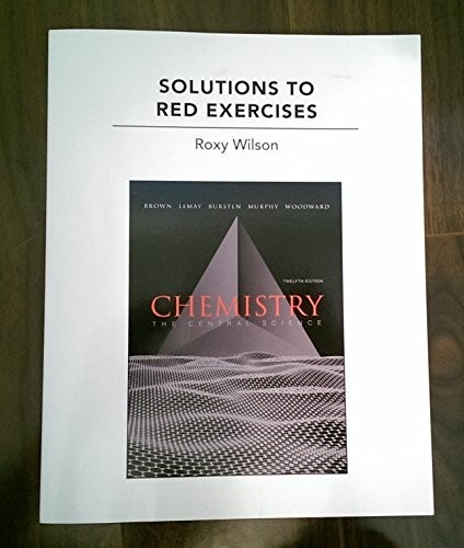Solutions to Red Exercises for Chemist…, Wilson, Roxy