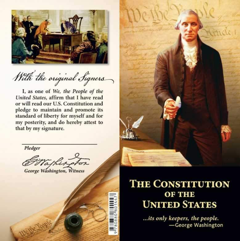 Pocket Constitution United States of America & Declaration of Independence