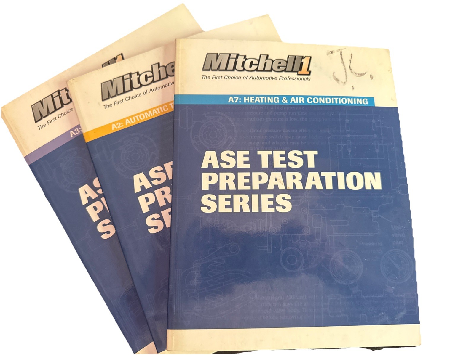 MITCHELL 1 ASE Test Preparation Series: A2, A3, A7, PREOWNED