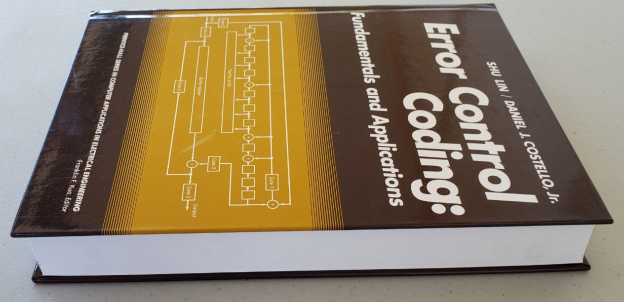 Error Control Coding: Fundamentals and Applications – Shu Lin & Daniel J. Costel
