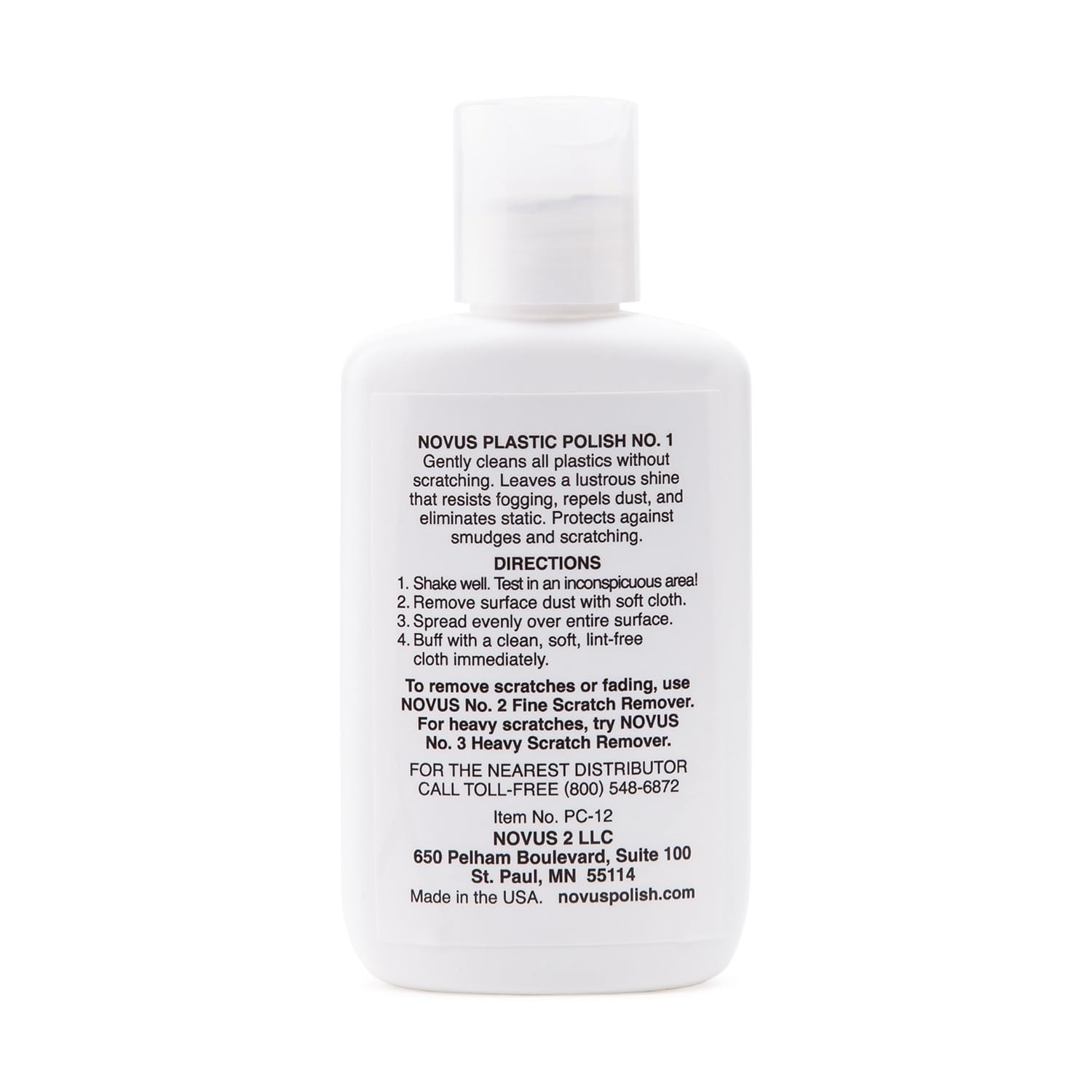 7026 | Plastic Clean & Shine #1 | 2 Ounce Bottle