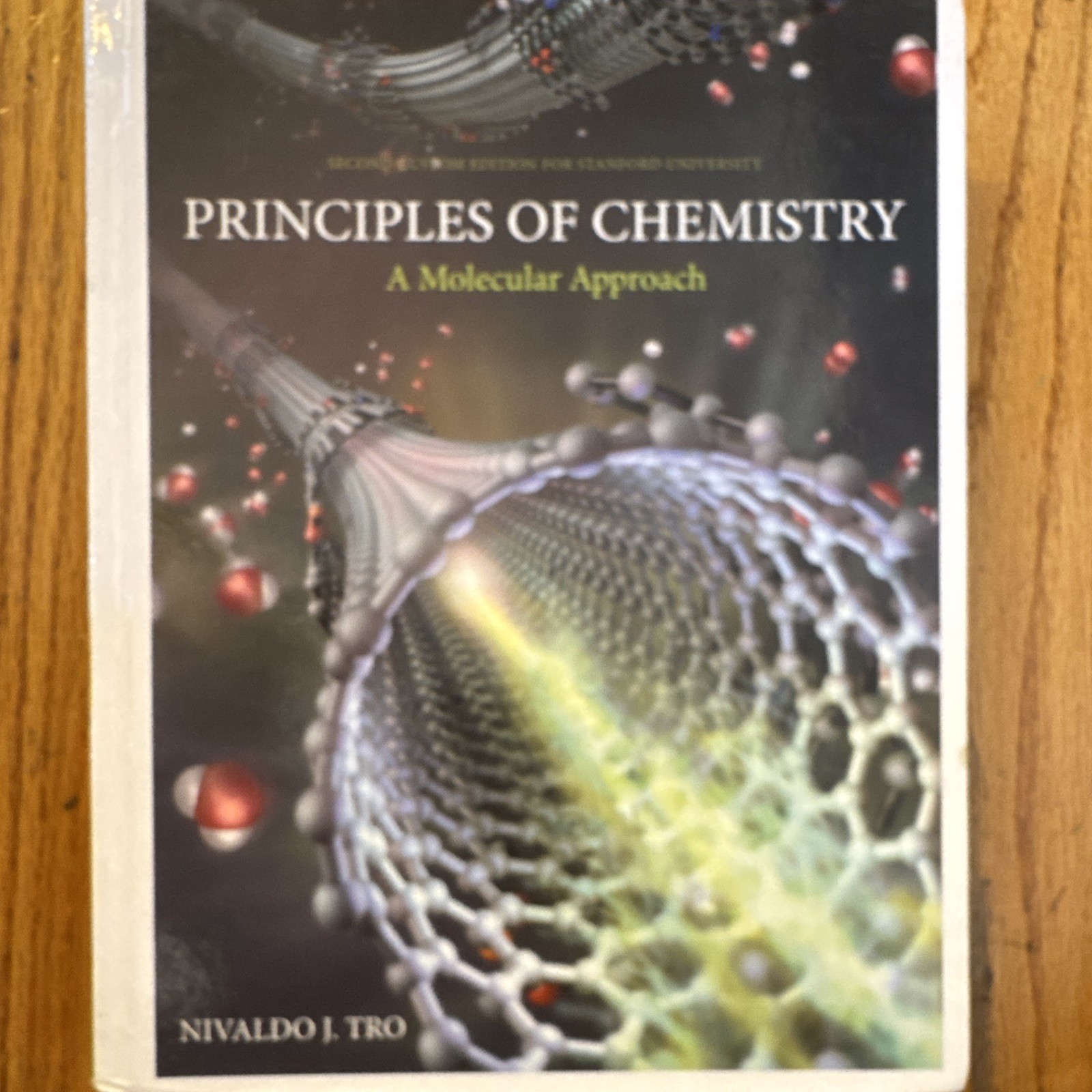 Pearson Principles of Chemistry: A Molecular Approach Textbook by Nivaldo J. Tro