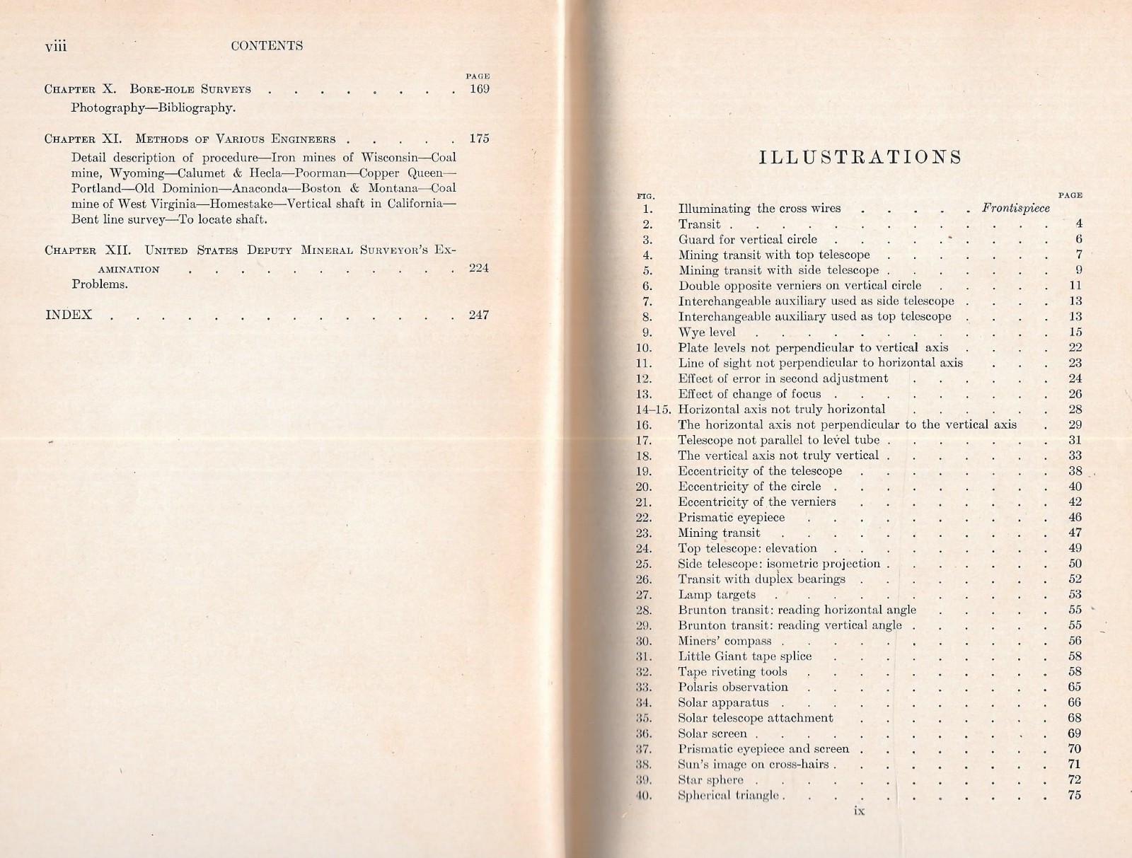 “MANUAL OF UNDERGROUND SURVEYING” by L. W. Trumbull – 1910