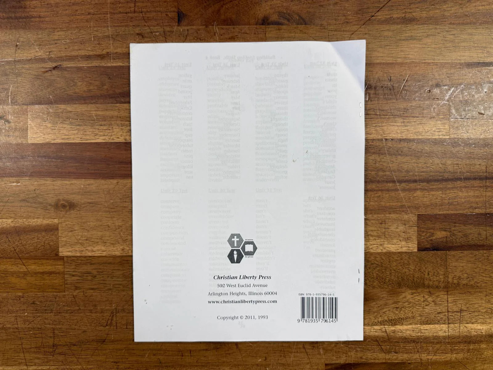 Building Spelling Skills Book 4 2nd Ed Answer Key