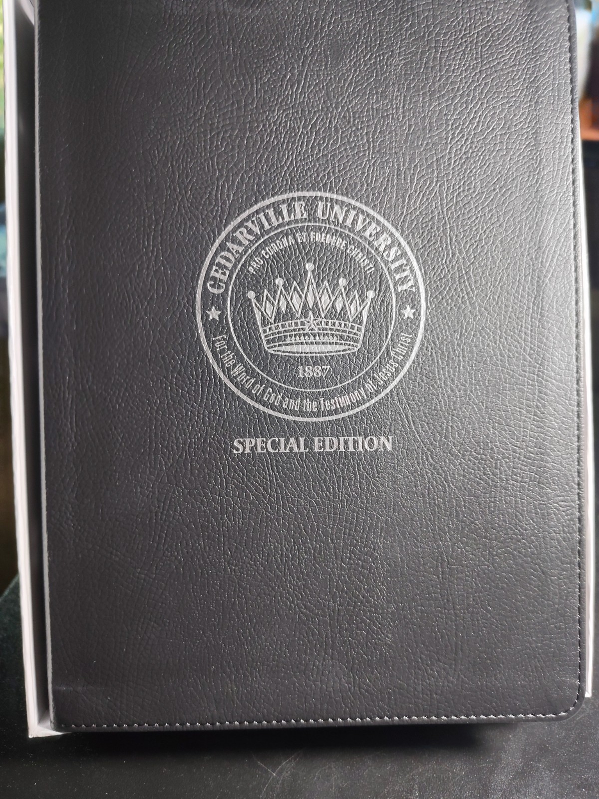 The Jeremiah Study Bible – NKJV – Leather Luxe – Black – Cedarville University