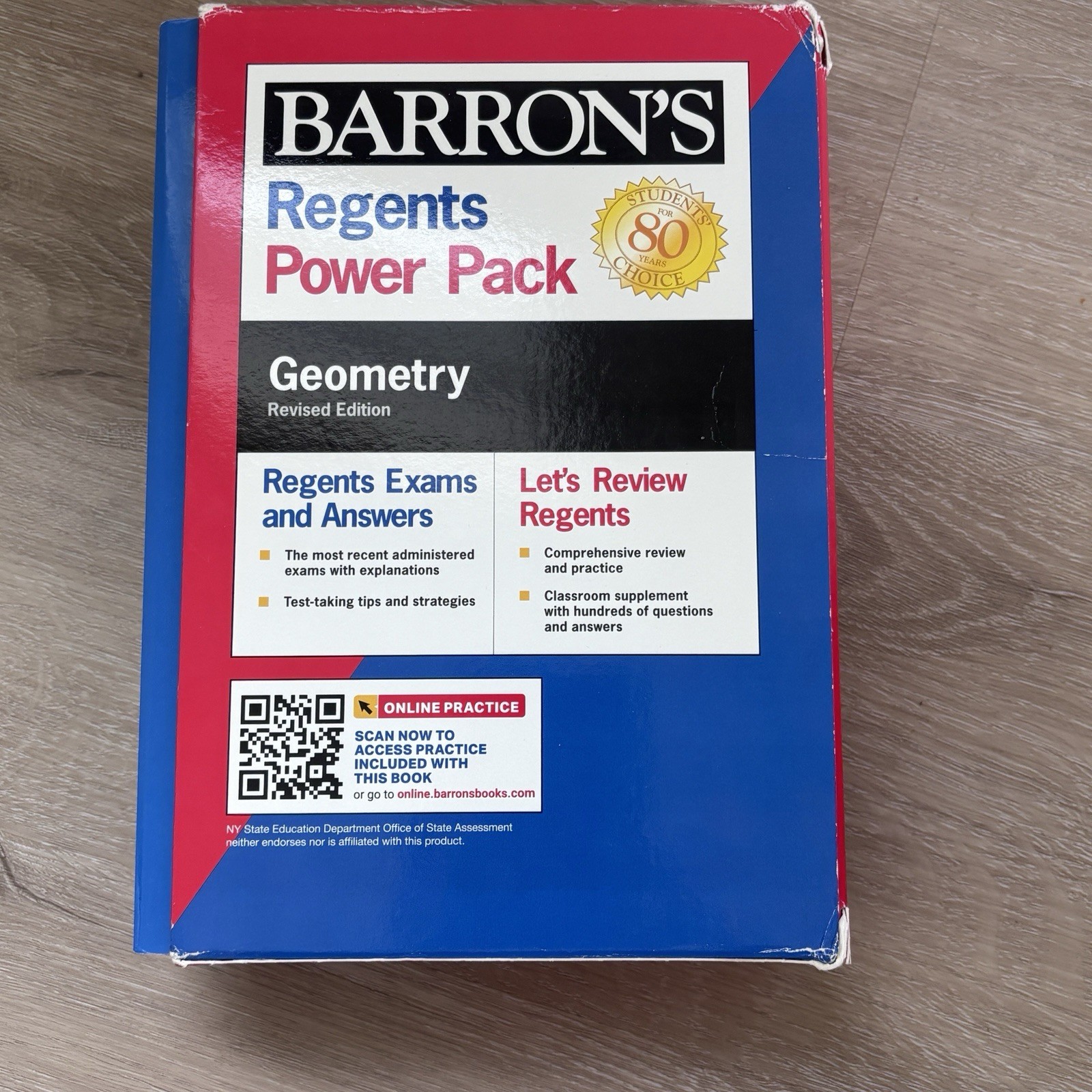 Regents Geometry Power Pack Revised Edition (Barron’s Regents NY), Castagna Ph.D