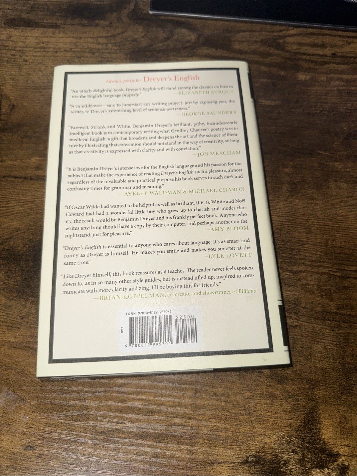 Dreyer’s English : An Utterly Correct Guide to Clarity and Style by Benjamin…