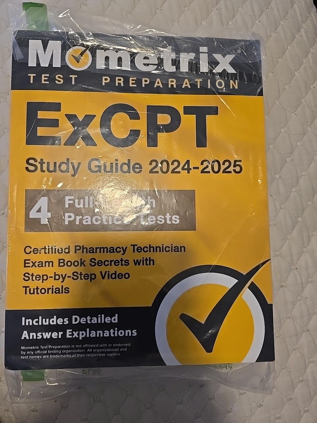 Excpt Study Guide 2024-2025 – 4 Full-Length Practice Tests, Certified Pharmacy T