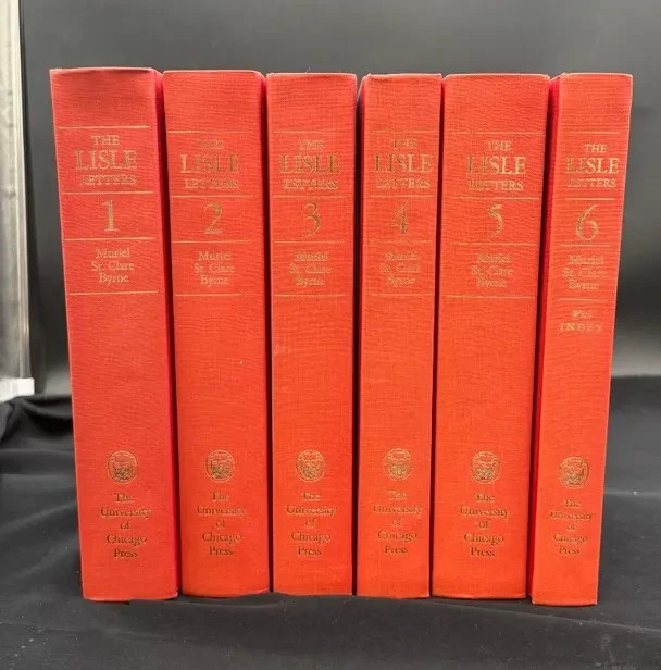 1981 The Lisle Letters Edited by Muriel St. Clare Byrne Complete in 6 Volumes