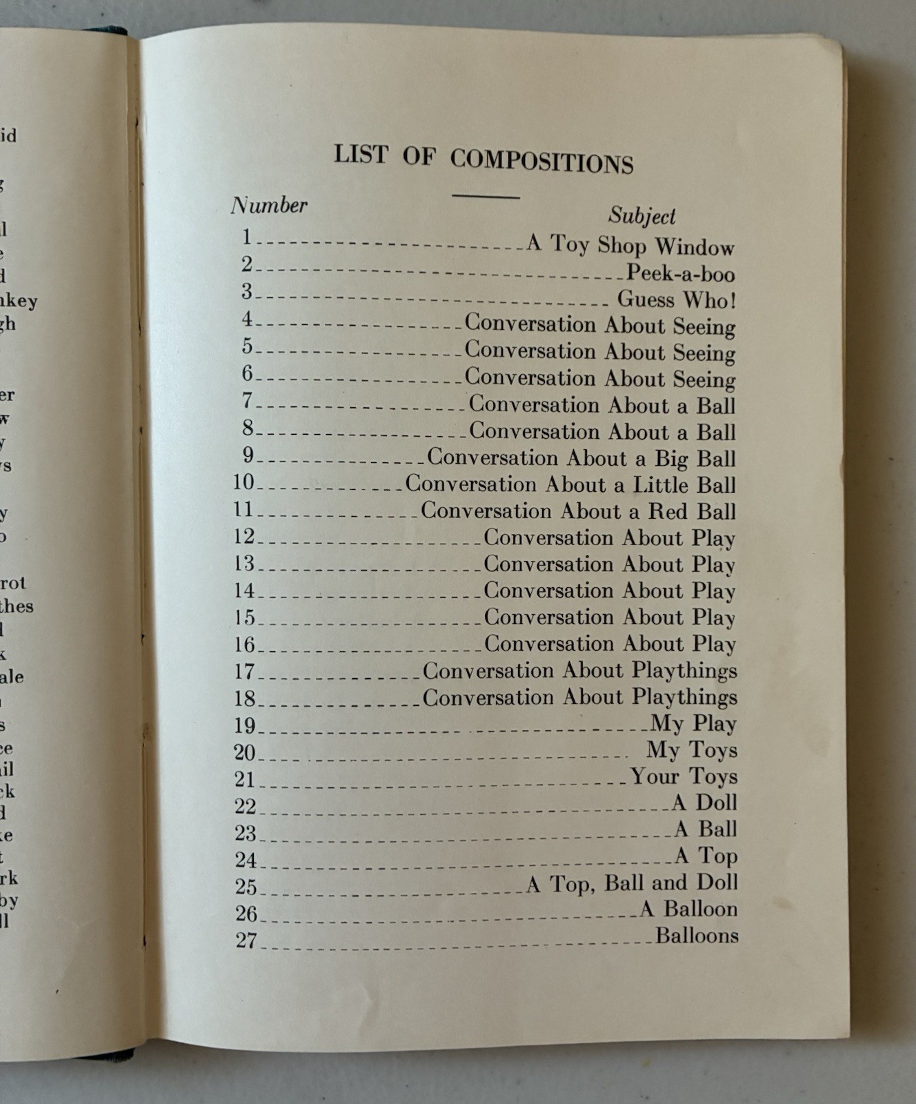 First Writer A Beginner’s Composition Reader By V.M.Hillyer Vintage School Book