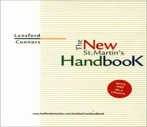 The New St Martins Handbook: – VERY GOOD