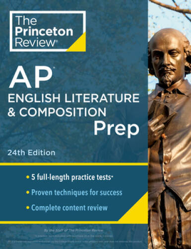 Princeton Review AP English Literature Composition Prep, 24th Edition: – GOOD
