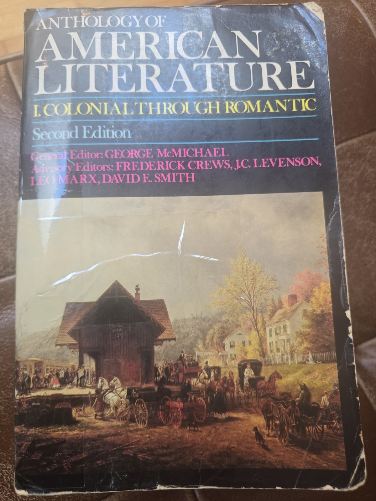 Anthology of American Literature Colonial through Romantic 1980