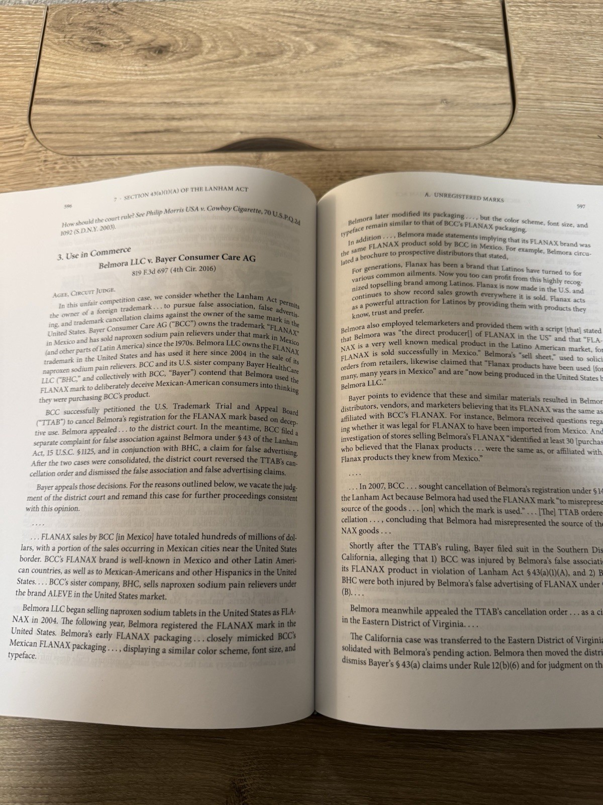 Carolina Academic Press Trademark & Unfair Competition Law 7th Ed Hardcover