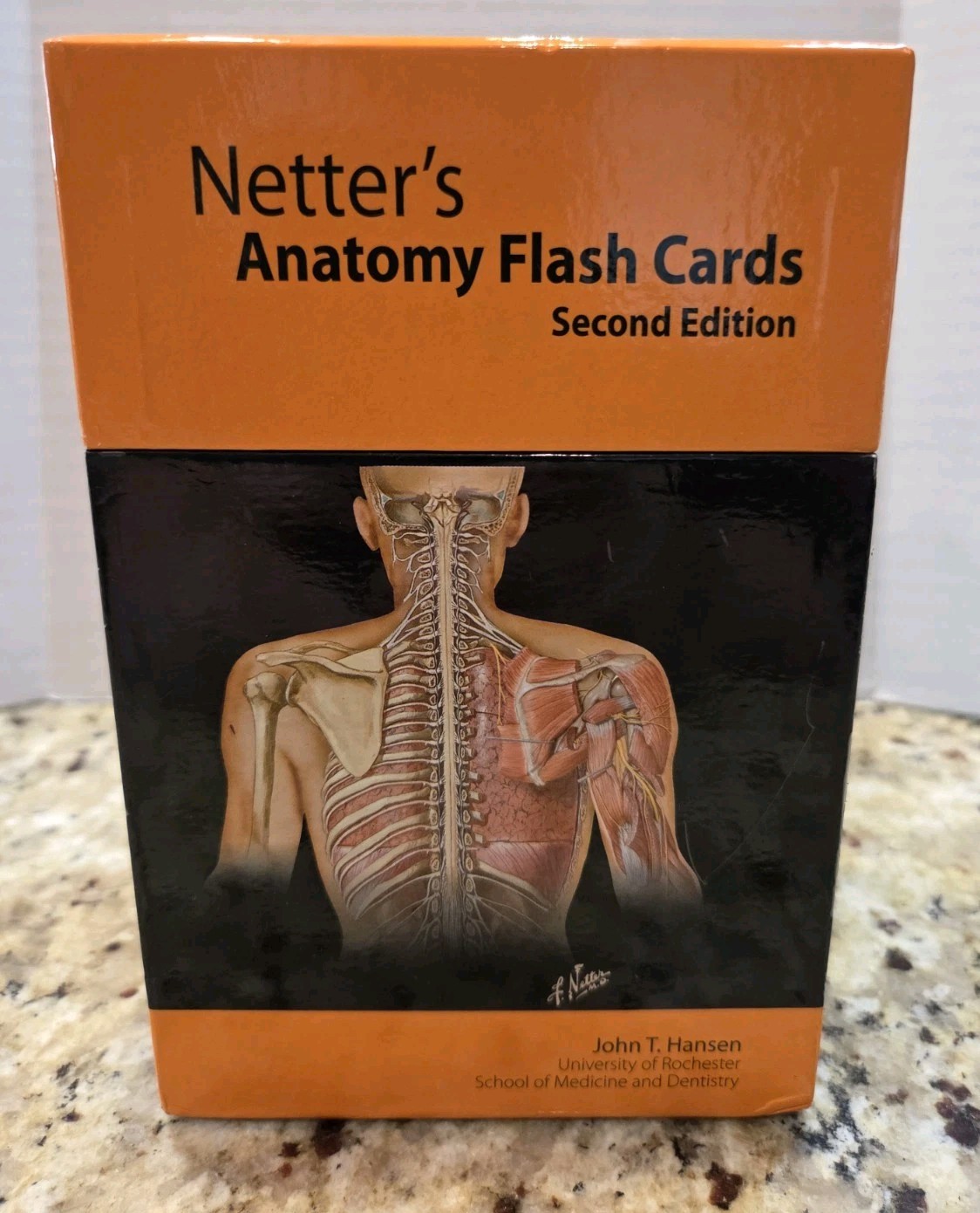 Netter’s Anatomy Flash Cards Second Edition John T. Hansen Head Neck Back Study