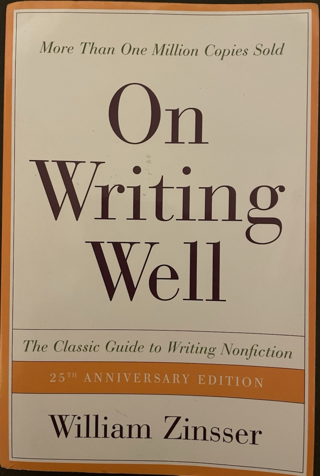 On Writing Well, by William Zinsser (Trade Paperback) (2001)