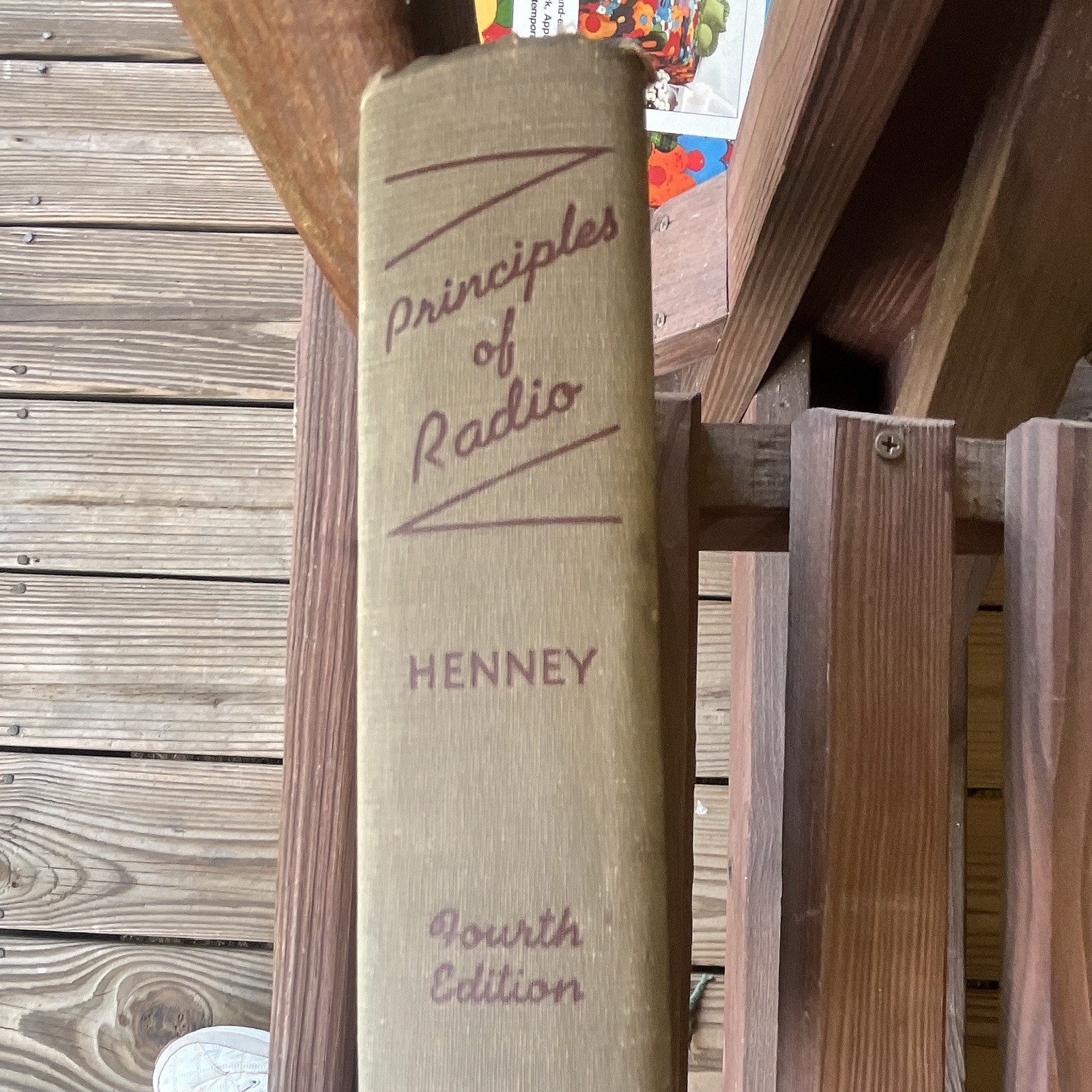 John Wiley & Sons Principles of Radio 4th Ed Keith Henney 1942 Textbook